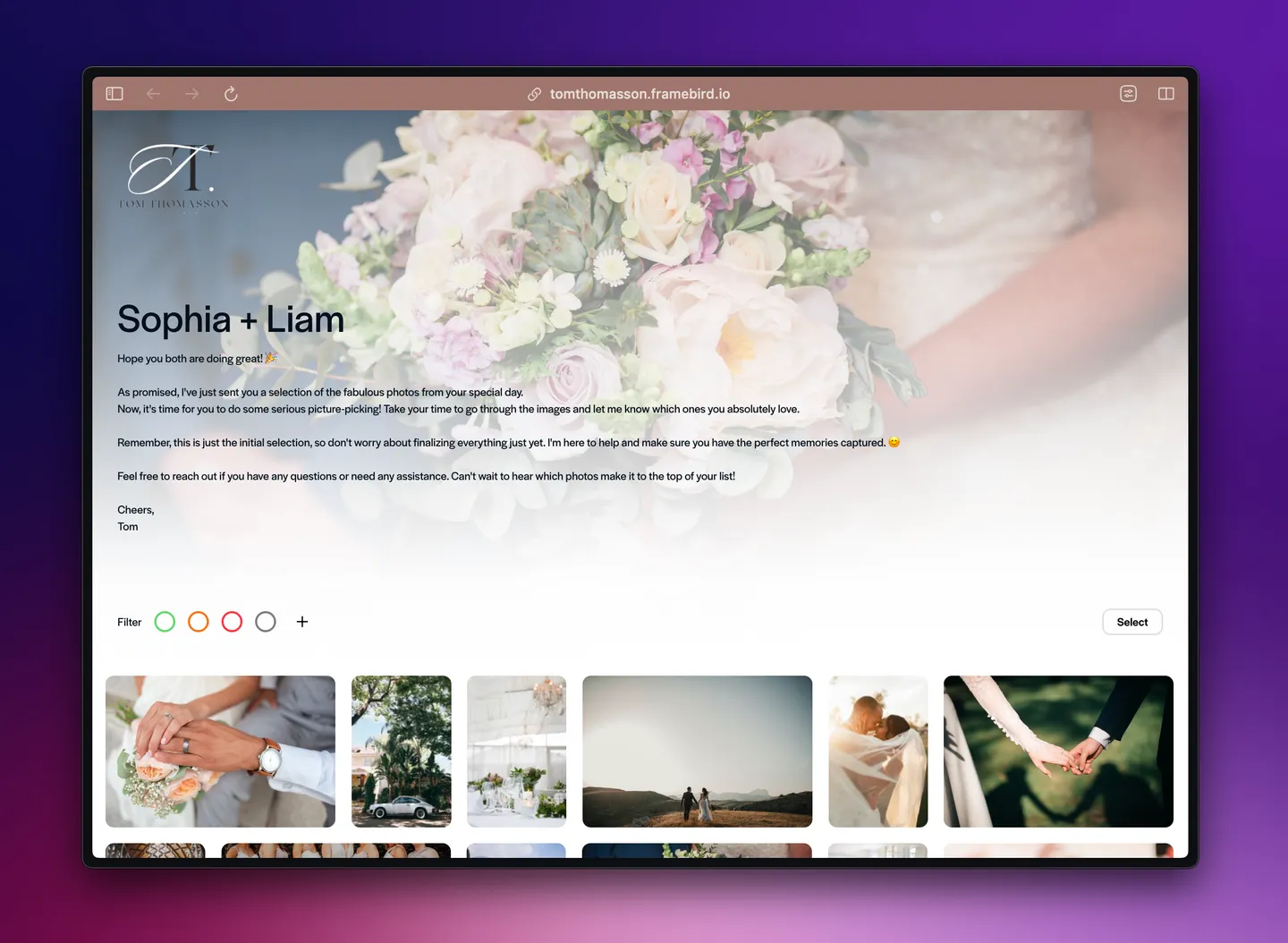 Client View of the Share